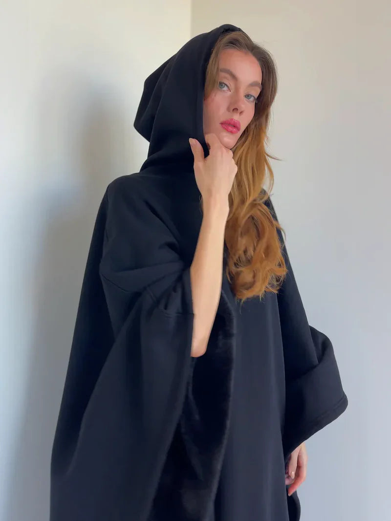 CozyHoodie® – Kapüşonlu Battaniye Hoodie (Unisex, Tek Beden, Ultra Yumuşak)